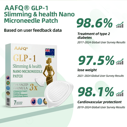 【Last Day Promotion 60% OFF🏅】AAFQ® NIDDK-Tirzepatide Slimming & Health NANO MICRONEEDLE PATCH🇳🇿 (Zero Pain, 24/7 Release | Lose 9.07 kg FAST | 90% Sugar Reduction |)🌞
