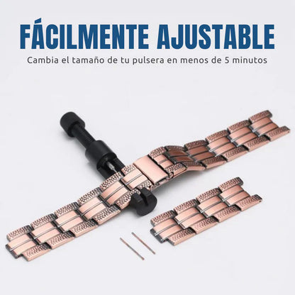 【ecomoree|CZTICLE®】 – Pulsera terapéutica de cobre auténtico