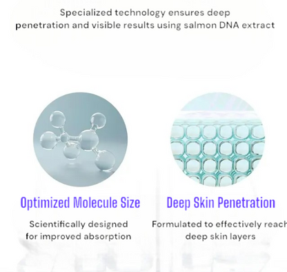 Sérum Anti-Âge ECOMOREE•IEY® à Base d’PDRN pour une Peau Ferme, Radieuse et Jeune – 30 ml (1,69 fl oz)